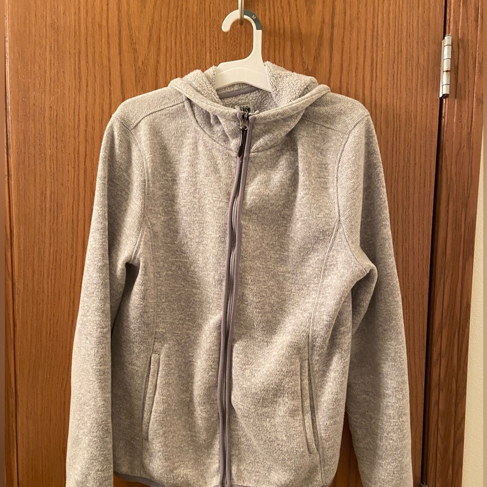 Large zip up jacket